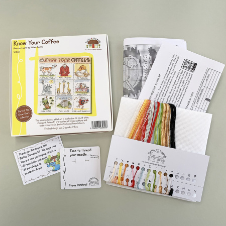 Набор для вышивания "Know Your Coffee". Арт XHS17