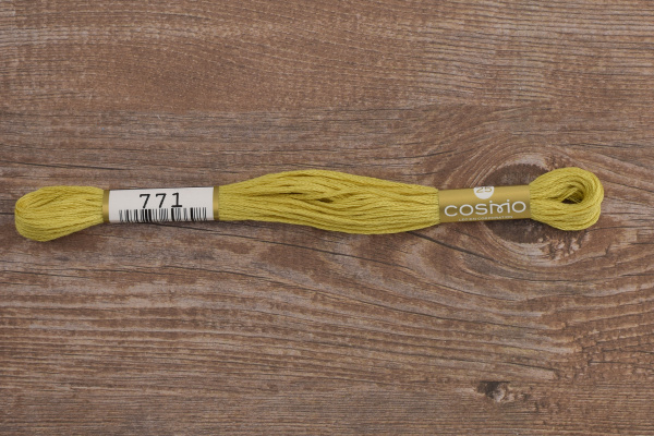 Мулине COSMO однотонный цвет  771       . Арт 25-6/771       