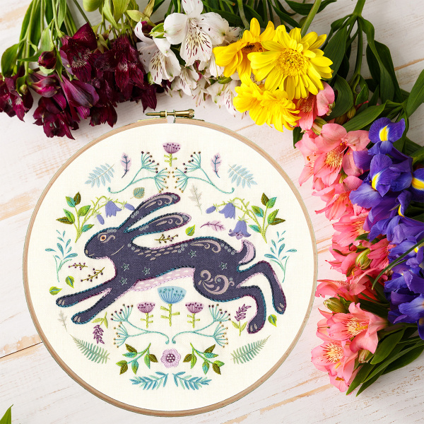 Набор для вышивания "Folk Hare". Арт EKP2