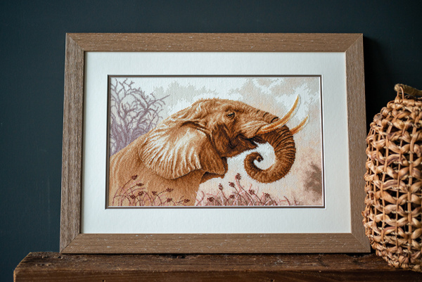 Набор для вышивания "An elephant call"  . Арт PN-0194787