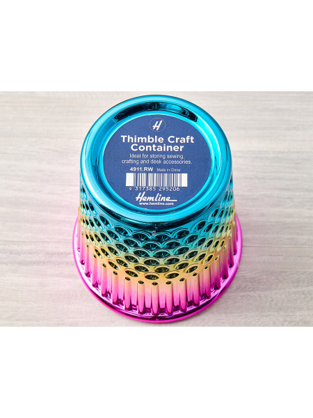 Стакан-органайзер "Наперсток" для швейных аксессуаров. Арт 4911.RW