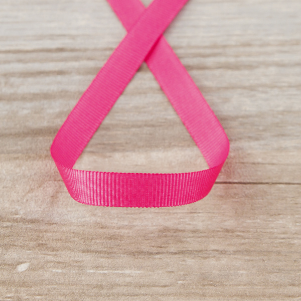 Лента репсовая SAFISA, 10 мм, 25 м, цвет 20 розовый темный . Арт 350-10мм-20