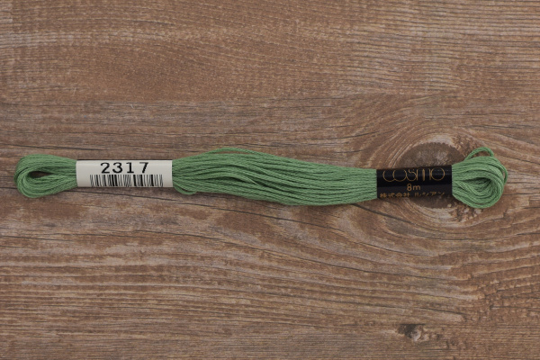 Мулине COSMO однотонный цвет  2317      . Арт 25-6/2317      