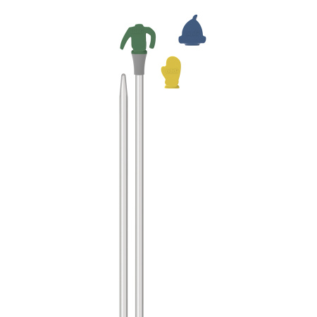 Наконечники addiTop "Варежка" для спиц, стоппепры, размер 19 мм, 2 шт. Арт 422-7