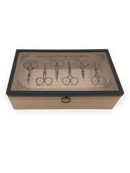 Шкатулка для хранения швейной фурнитуры, 24 х 14 х 7 см. Арт G001.TN015