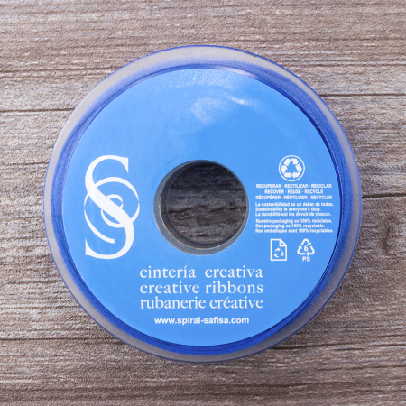 Шнур атласный SAFISA 2 мм, 25 м, цвет 13, синий. Арт 462-13                  