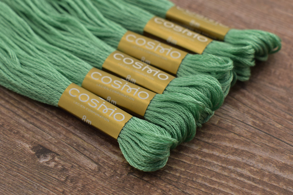 Мулине COSMO однотонный цвет  334       . Арт 25-6/334       