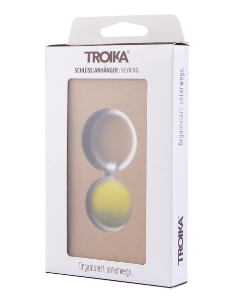 Брелок TROIKA "Тенисный мяч". Арт #KYR99-A190