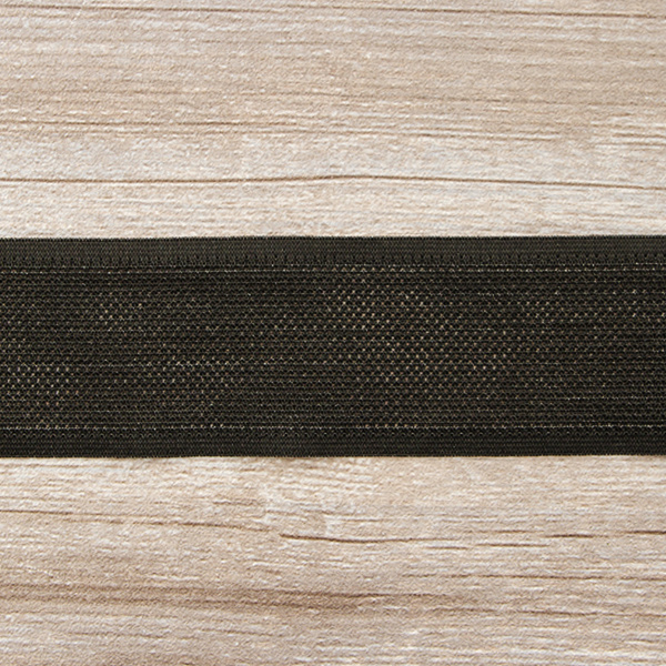 Резинка поясная решетчатая, 52 мм, 25 м, цвет 01 черный. Арт 4798-52мм-01