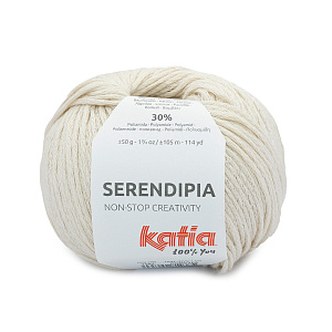 Пряжа Serendipia, 70% хлопок, 30% полиамид, 50 г, 105 м