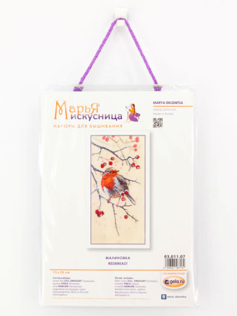 Набор для вышивания "Малиновка" . Арт 03.011.07