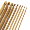 Набор крючков, вязальных, бамбук, Hemline, 15 см. Арт +T15/BAMBOO/1