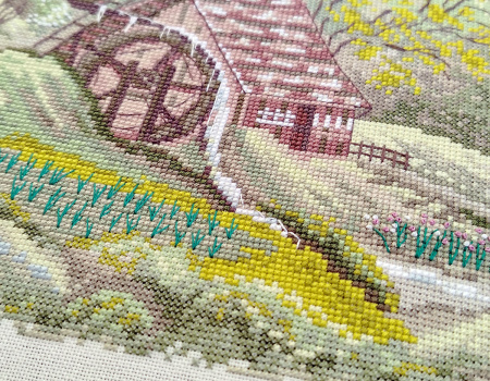 Набор для вышивания  Тишина гор". Арт 02.012.08