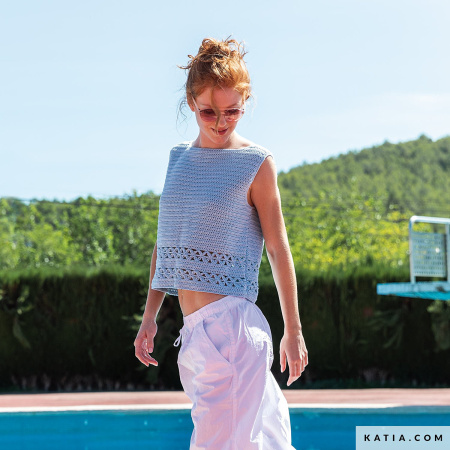 Журнал с моделями по пряже Katia SS CROCHET 117. Арт 6287