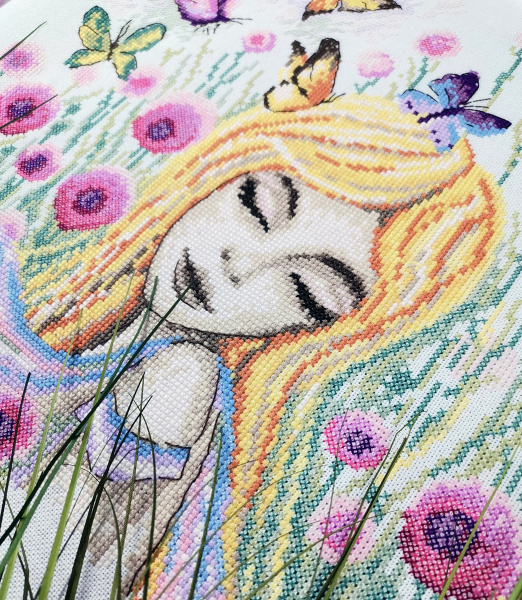 Набор для вышивания "Цветы в душе". Арт 09.005.06