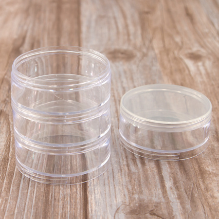 Контейнер для хранения мелкой фурнитуры, 70 х 105 мм, пластик, 4 ячейки. Арт M3008.L                 