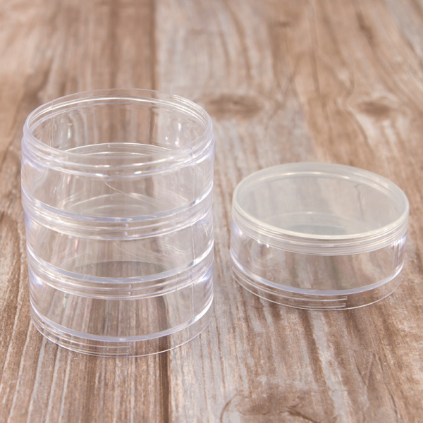 Контейнер для хранения мелкой фурнитуры, 70 х 105 мм, пластик, 4 ячейки. Арт M3008.L                 