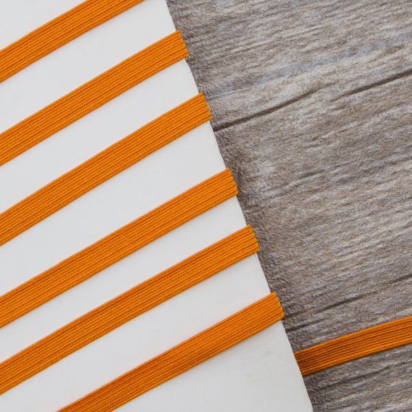 Резинка 6,6 мм, цвет оранжевый. Арт 851113010L4302