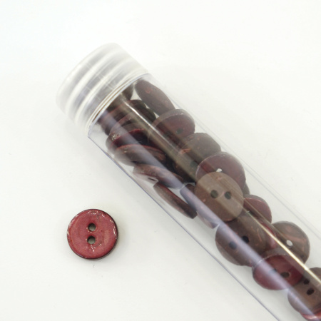 Пуговицы CONCEPT, размер 18, кокос,  цвет COL.10 фуксия. Арт 1919H-018-COL.10