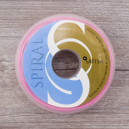 Шнур атласный SAFISA 2 мм, 25 м, цвет 20, розовый темный . Арт 462-20                  