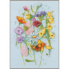 Набор для вышивания "One flower of each" . Арт PN-0200466
