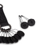 Ручка с карабином "Feliz" Black. Арт QB-4506R1/Black