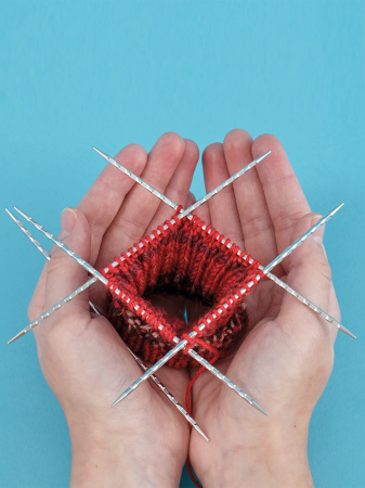 Спицы чулочные квадратные addiNovel Quintett №2, 15 см. Арт 170-2/2-15