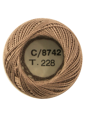 Мулине "Finca Perle"(Жемчужное"), №12,однотонный цвет 8742. Арт 00008/12/8742           