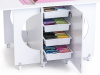 Стол раскройный CUTTING TABLE II, белый. Арт TLM.CT2-W001                