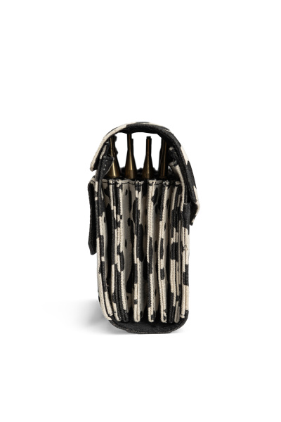 Органайзер для спиц "Canvas Betina" Cow print. Арт QB-4724/Cow print