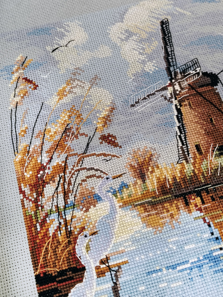Набор для вышивания "Мельница". Арт 02.010.34