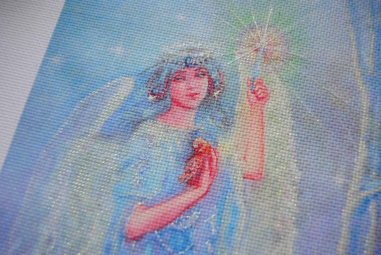 Отзыв о Наборе для вышивания "Ангел-хранитель зимы" от KUSTOM KRAFTS